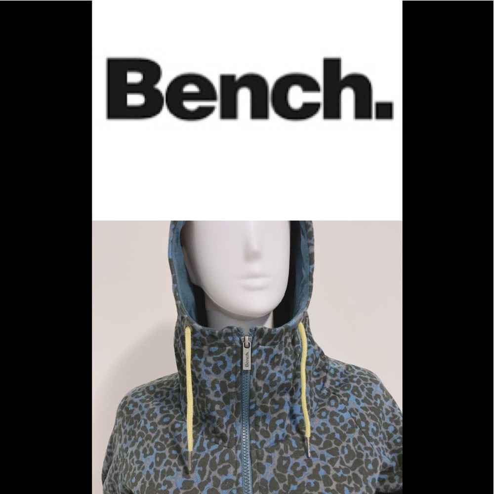 🆕💙BENCH COTTON ZIP UP HOODIE💙🆕